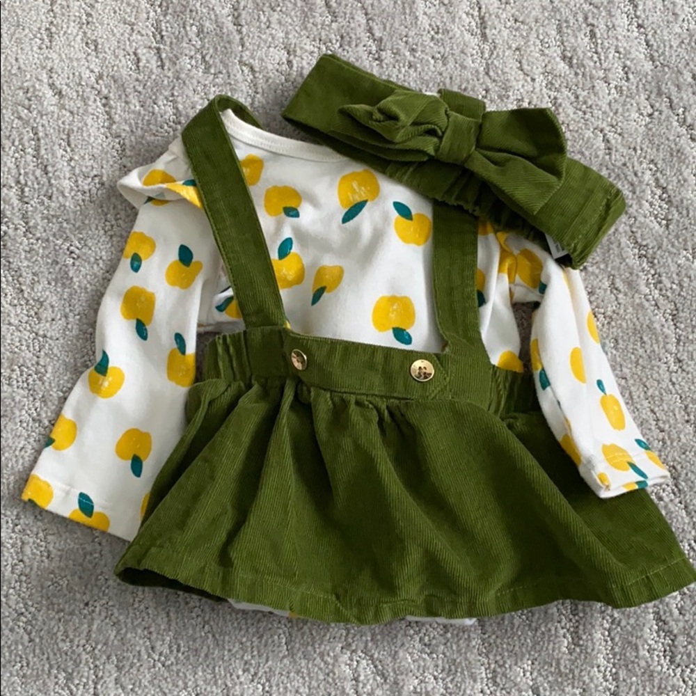 Baby girl top/dress combo